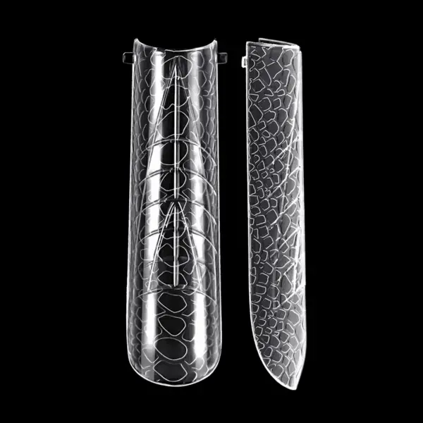 Tipsuri Full 3D Snake Skin Patrat 120 bucati - SNS-P