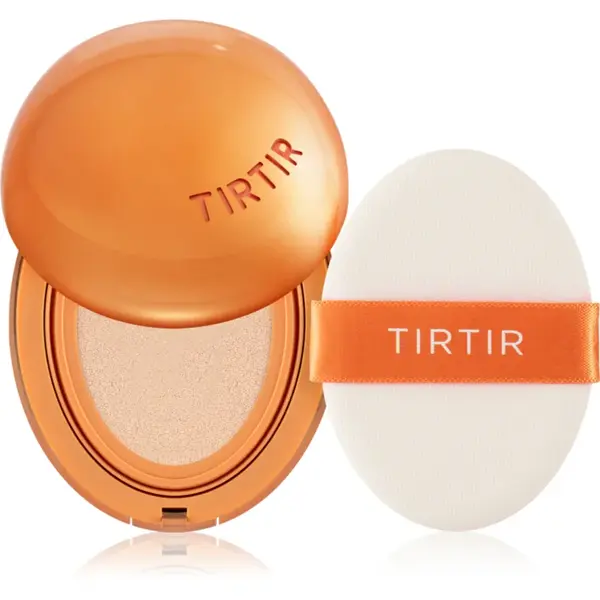 TIRTIR Mask Fit AI Filter Cushion burete cu machiaj de lungă durată cu efect matifiant culoare 21C Cool Ivory 18 g
