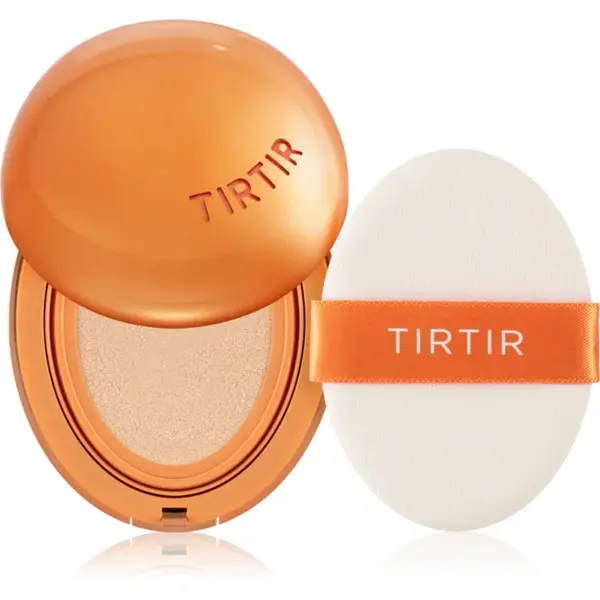 TIRTIR Mask Fit AI Filter Cushion burete cu machiaj de lungă durată cu efect matifiant culoare 22N Shell Beige 18 g