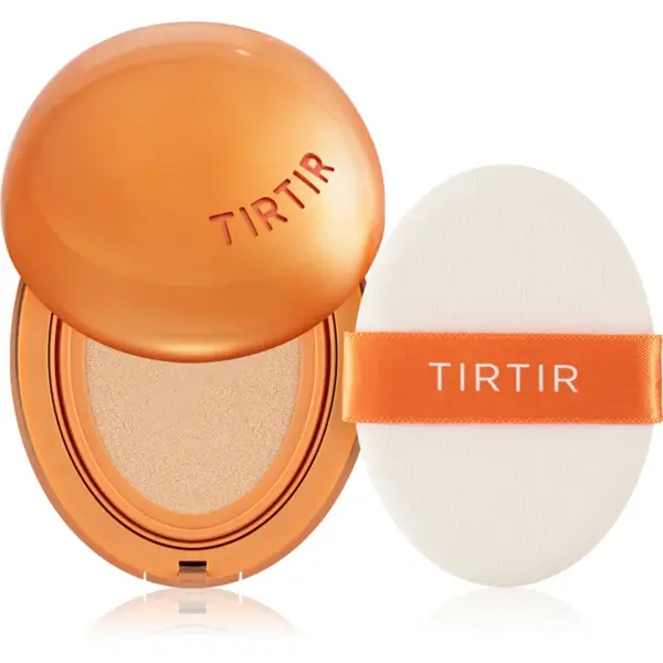 TIRTIR Mask Fit AI Filter Cushion Mini burete cu machiaj de lungă durată cu efect matifiant culoare 24N Latte 4.5 g