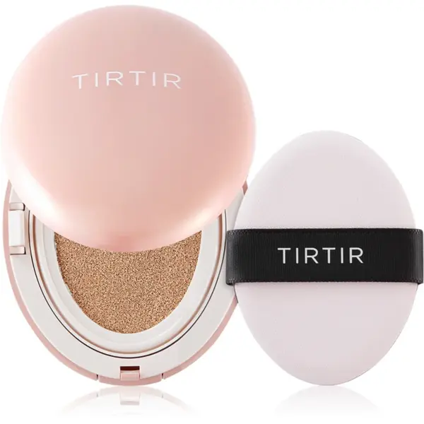 TIRTIR Mask Fit All Cover Cushion Mini machiaj matifiant în burete culoare 24N Latte 4.5 g