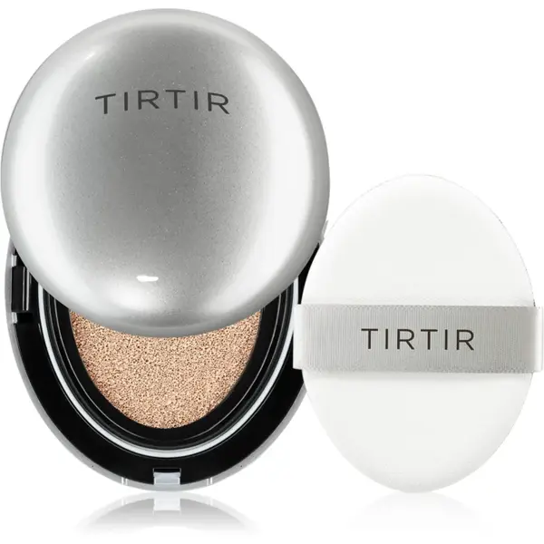 TIRTIR Mask Fit Aura Cushion Mini fond de ten hidratant, în burete pentru o piele mai luminoasa culoare 27C Cool Beige 4.5 g