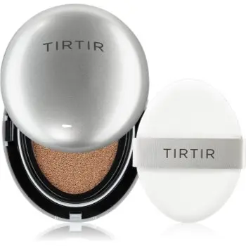 TIRTIR Mask Fit Aura Cushion Mini fond de ten hidratant, în burete pentru o piele mai luminoasa