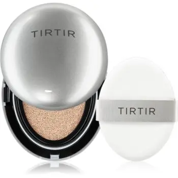 TIRTIR Mask Fit Aura Cushion Mini fond de ten hidratant, în burete pentru o piele mai luminoasa