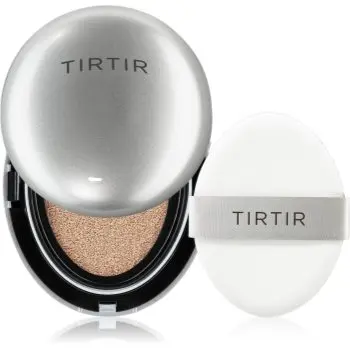 TIRTIR Mask Fit Aura Cushion Mini fond de ten hidratant, în burete pentru o piele mai luminoasa