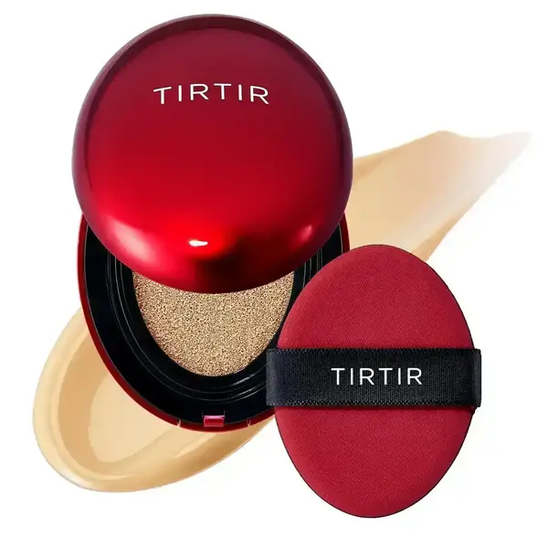 TIRTIR - Mask Fit Red Cushion Mini Long-Lasting Cushion Foundation - Shade 22W Sheer Beige - 4.5 g