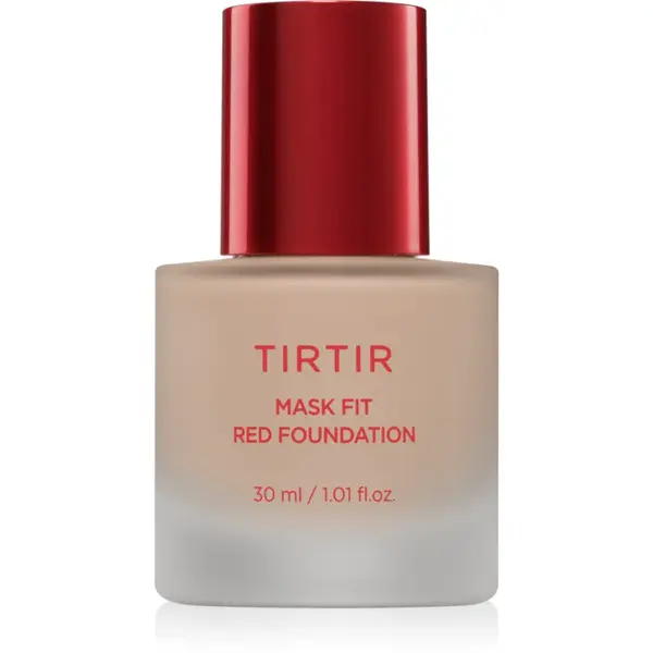 TIRTIR Mask Fit Red Foundation fond de ten lichid iluminator cu efect de hidratare culoare 21C Cool Ivory 30 ml