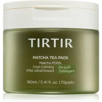 TIRTIR Matcha Tea Pads dischete calmante cu efect racoritor