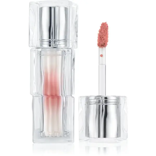 TIRTIR Waterism Glow Tint luciu de buze rezistent pachet mic culoare 23 Peachricot (White Snowy Collection) 1.8 g