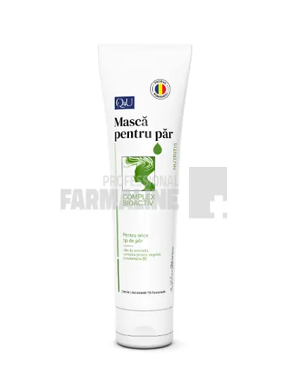 Tis Q4U Masca pentru par cu Iunula, Salvie si Musetel 150 ml