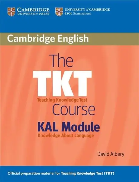 TKT Course KAL Module | Mary Spratt, Melanie Williams, Alan Pulverness