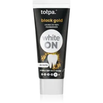 Tołpa On White Black Gold pasta de dinti pentru albire