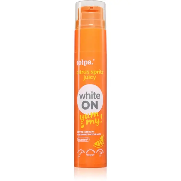 Tołpa On White Yummy pasta de dinti pentru albire aroma Citrus Spritz 60 g