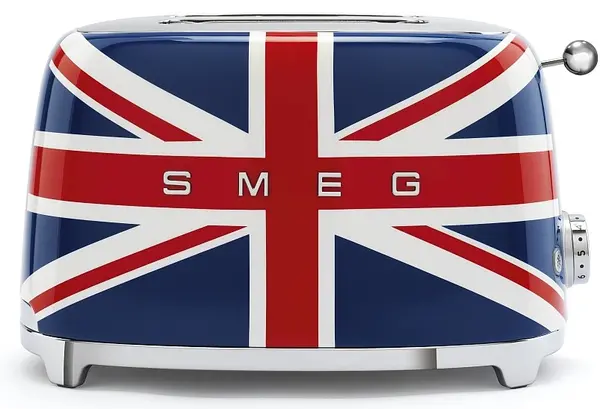 Toaster Smeg - TSF01UJEU, 950W, 6 viteze, steag englezesc