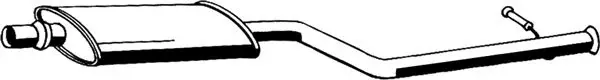 Toba esapament mijloc CITROEN XSARA PICASSO 2.0D intre 1999-2011