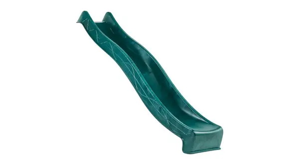 Tobogan 2.90 m Sline HDPE verde inchis KBT