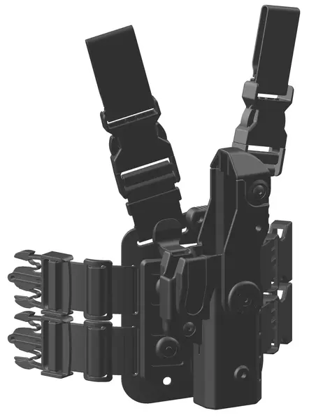 Toc Pistol CZ P-09 Level 3 + Platforma Picior | DESIGN TECH - DREAPTA