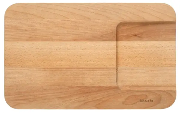 Tocător Brabantia - Profile Wooden, 40 x 25 cm, pentru legume