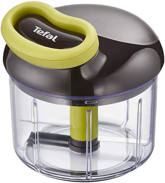Tocător de mână Tefal - K1320404, 0,9 l, negru/verde