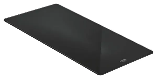 Tocator Grohe, 450 x 240 mm, sticla, lucios, negru, 40786K00