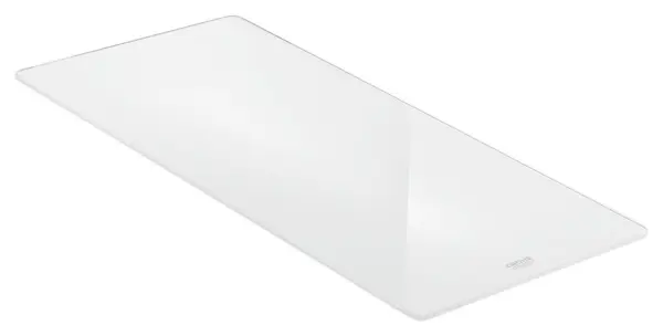 Tocator Grohe, 490 x 240 mm, sticla, lucios, alb, 40787L00