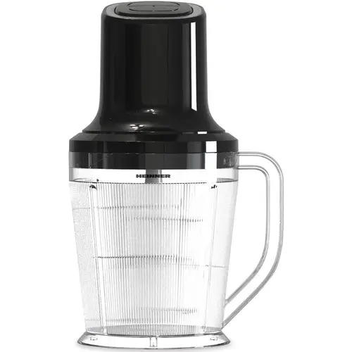 Tocator Heinner HMC-3B500BK, 500 W, capacitate bol tocare 1.5l, accesorii 3 cutite inox, 2 viteze (Negru)