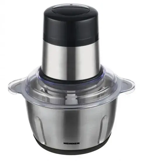 Tocator Heinner HMC-D300SS, 300 W, 2 L (Negru/Argintiu)