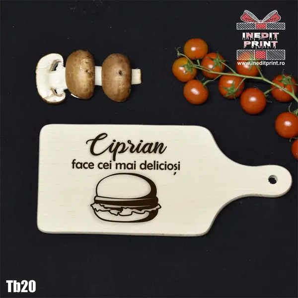 Tocator personalizat Burger TB20