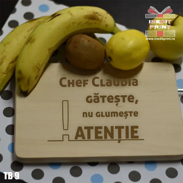 Tocator personalizat Chef TB9