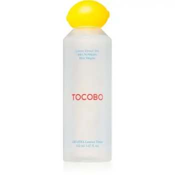 TOCOBO AHA BHA Lemon Toner solutie tonica cu efect de iluminare pentru uniformizarea nuantei tenului