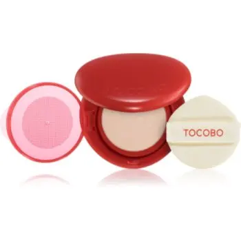 TOCOBO Apple Dewy Fit Cushion burete cu machiaj de lungă durată SPF 50+