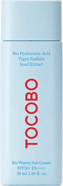 Tocobo Cremă de protecție solarăBio Watery, SPF50+, 50 ml