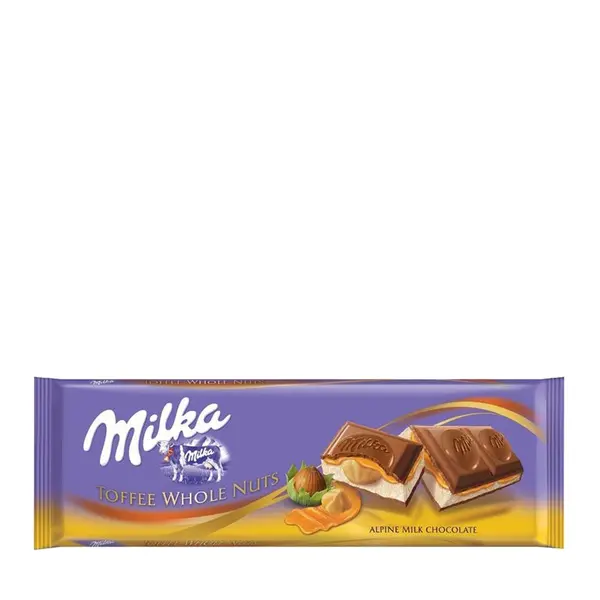Toffee whole nuts 300 gr