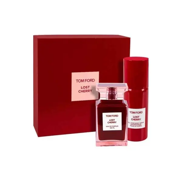 Tom Ford Private Blend Lost Cherry Set cadou unisex Volum EDP 100 ml + 150 ml deodorant spray