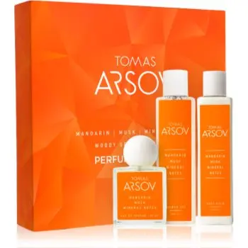Tomas Arsov Mandarin Musk Mineral Notes set cadou