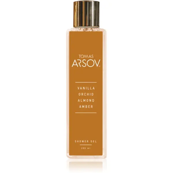 Tomas Arsov Vanilla Almond Milk Amber Shower gel gel parfumat pentru duș 200 ml
