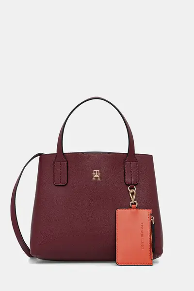 Tommy Hilfiger geantă crossbody pentru femei, cu imitație de piele