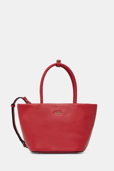 Tommy Hilfiger geantă crossbody pentru femei, din piele