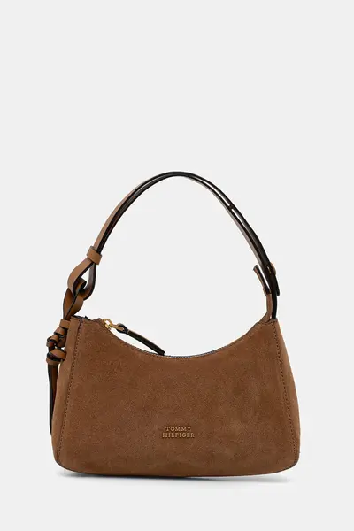 Tommy Hilfiger geantă shopper pentru femei piele întoarsă