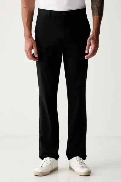 Tommy Hilfiger pantaloni regular pentru bărbați cu bumbac