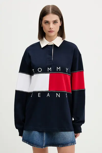 Tommy Jeans hanorac pentru femei, din bumbac