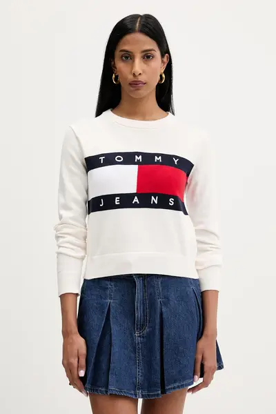 Tommy Jeans pulover pentru femei, din bumbac