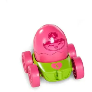 TOMY Jucarie interactiva pentru bebelusi Tomy Toomies - Ou de curse, Roz-Verde