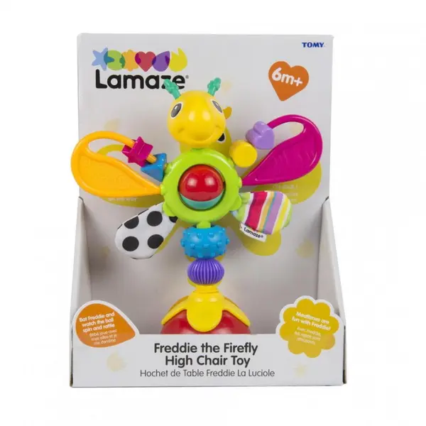 TOMY Lamaze- Licuriciul Freddie cu ventuza