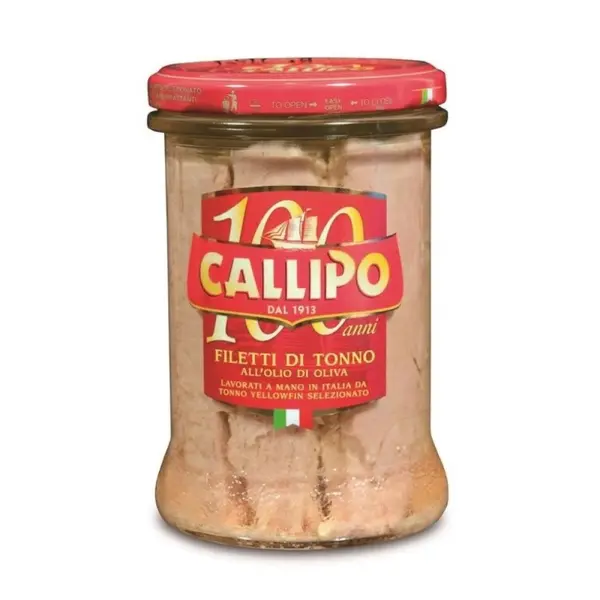 Ton File in Ulei de Masline Callipo, 300 g
