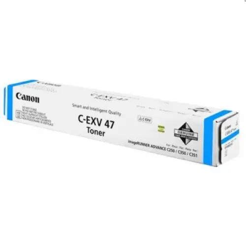 Toner CANON C-EXV47 C 8517B002AA, 21500 pagini (Cyan)