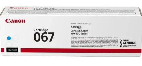 Toner Canon CRG-067C, acoperire 1200 pagini (Cyan)