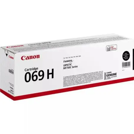 Toner Canon CRG069BK, acoperire 7600 pagini (Negru)