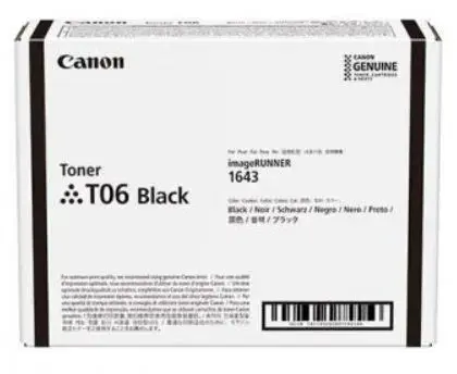 Toner Canon T06, 20500 pagini (Negru)