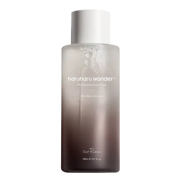 Toner cu acid hialuronic Black Rice, 300 ml, Haruharu